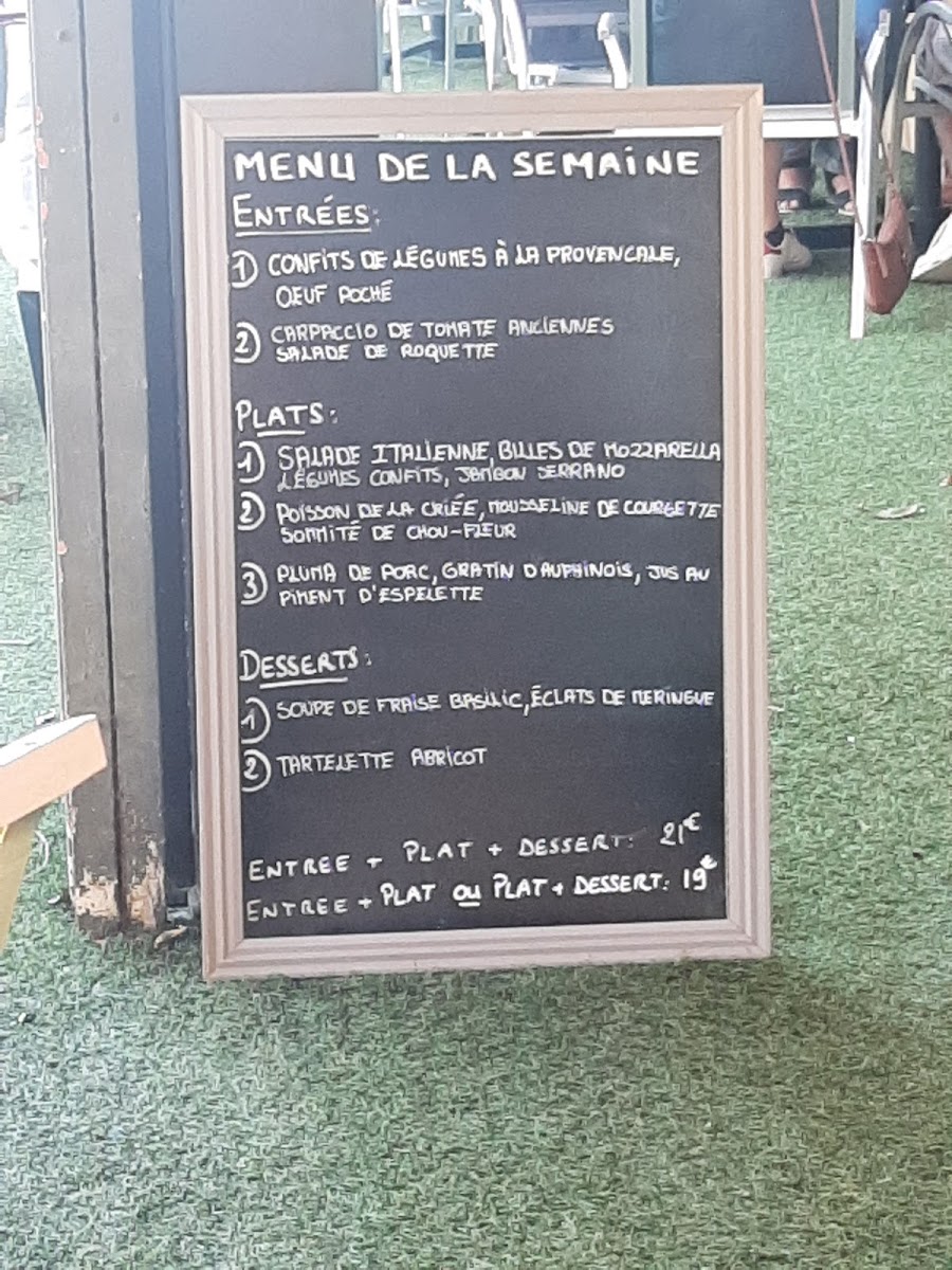 Menu Red Garden - Restaurant A Villefranche-Sur-Saone-1